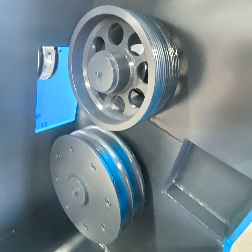 LHD450/13-2DT Rod breakdown machine with individual motors (2 lines)