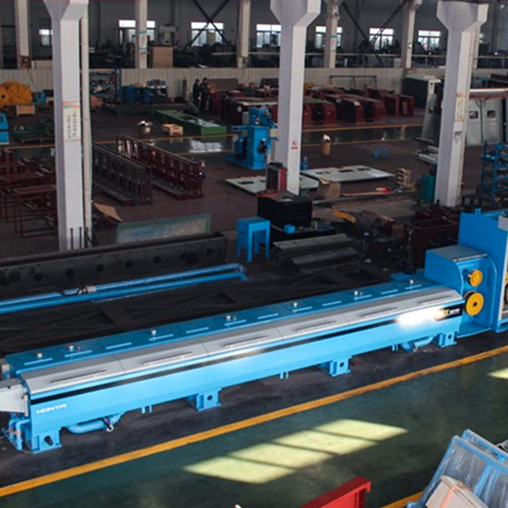 LHD450/13DT-CU Copper Rod breakdown machine with annealer online