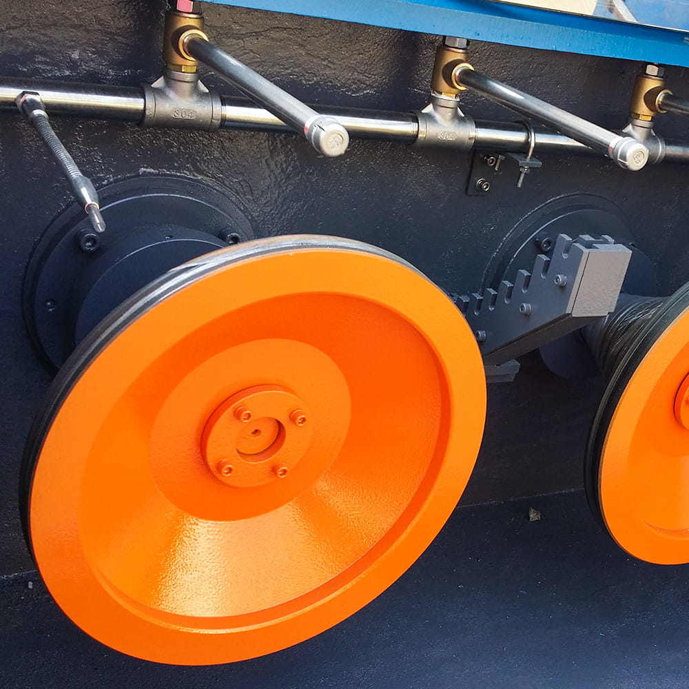 14D Fine wire high speed drawing machine system