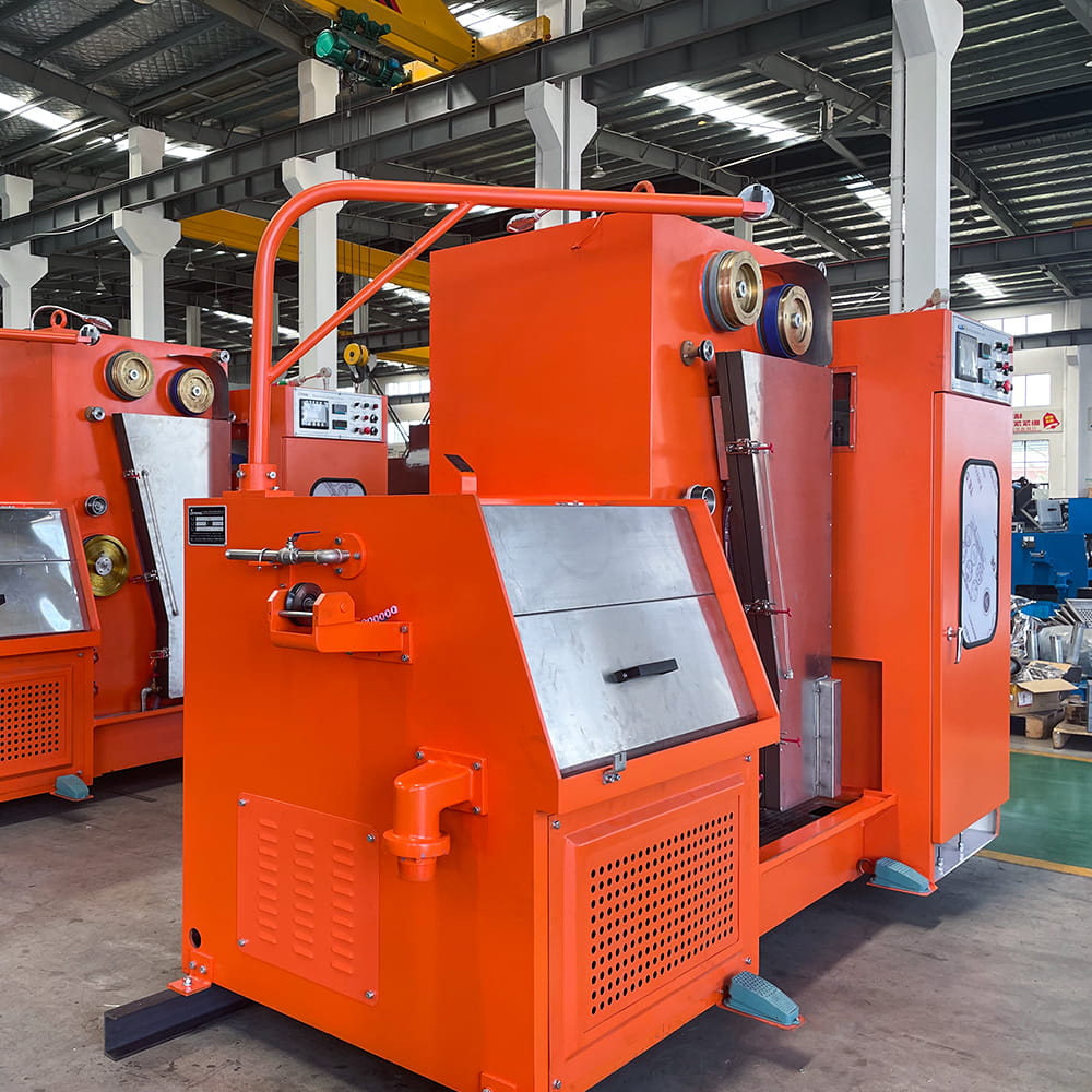 14DT Fine copper wire automatic drawing machine with continuous annealer