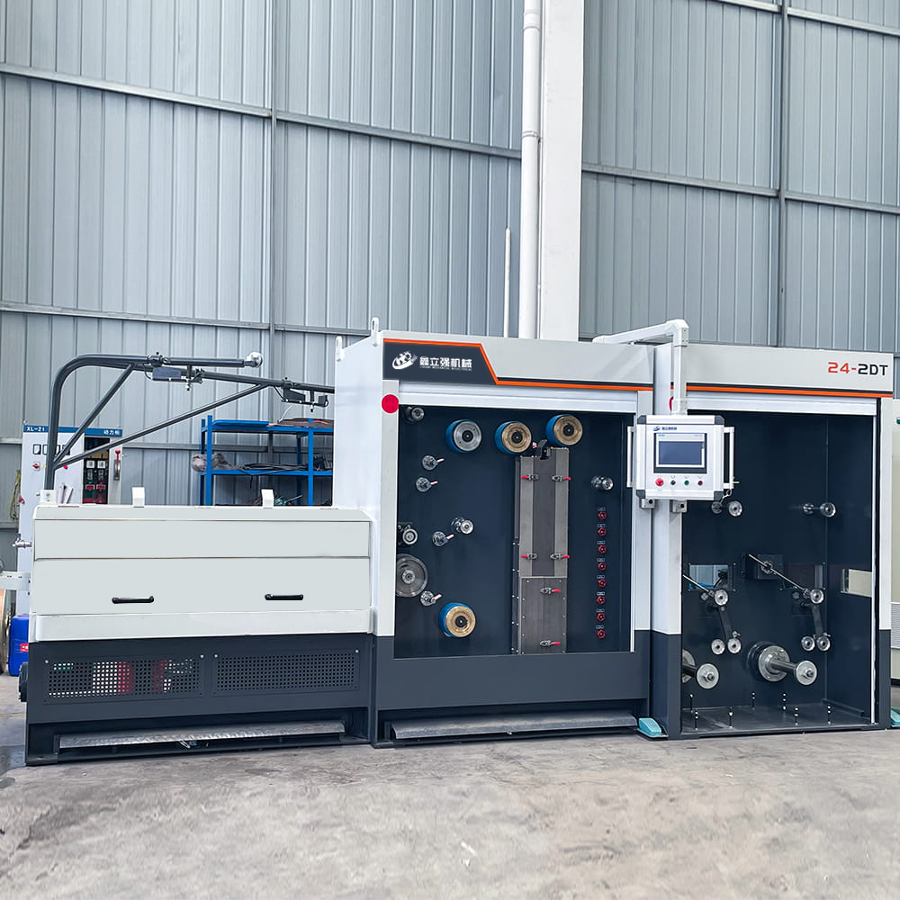 24-2DT Automatic fine wire drawing machine with online annealer (2 lines)