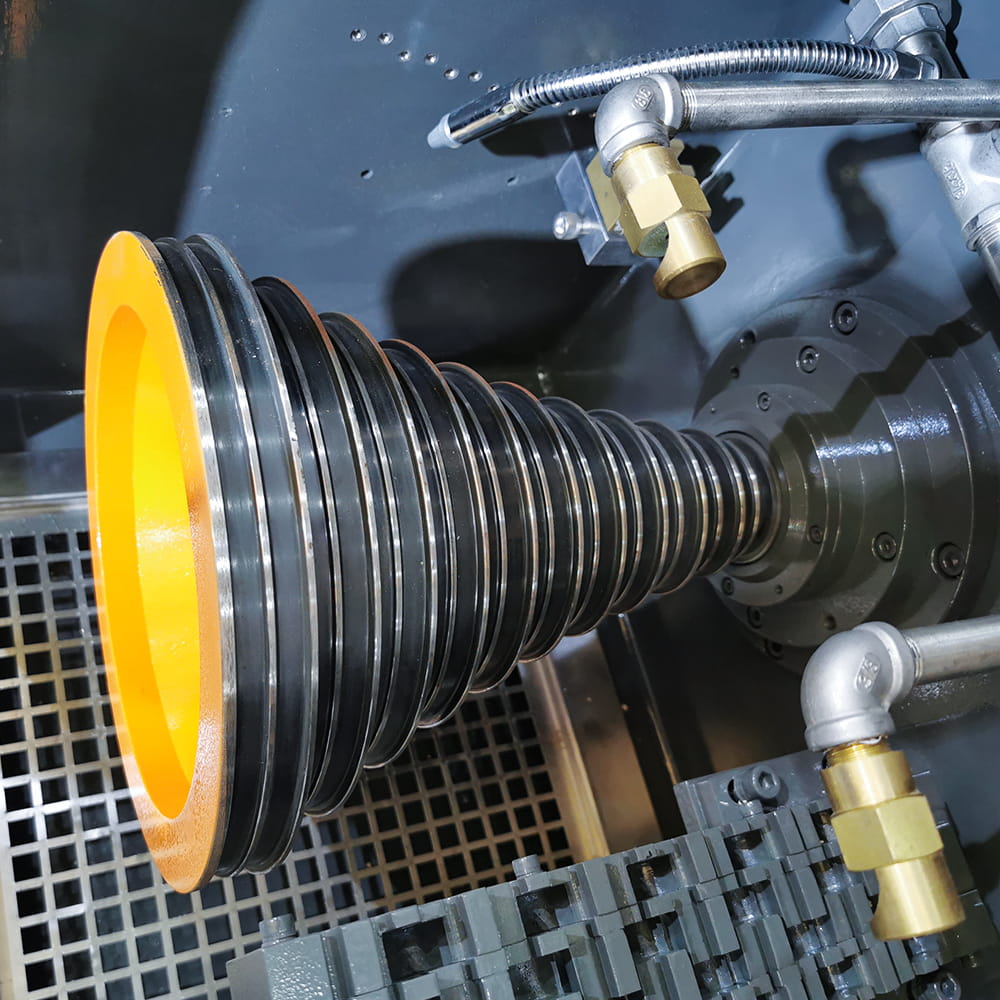 24-2DT Automatic fine wire drawing machine with online annealer (2 lines)