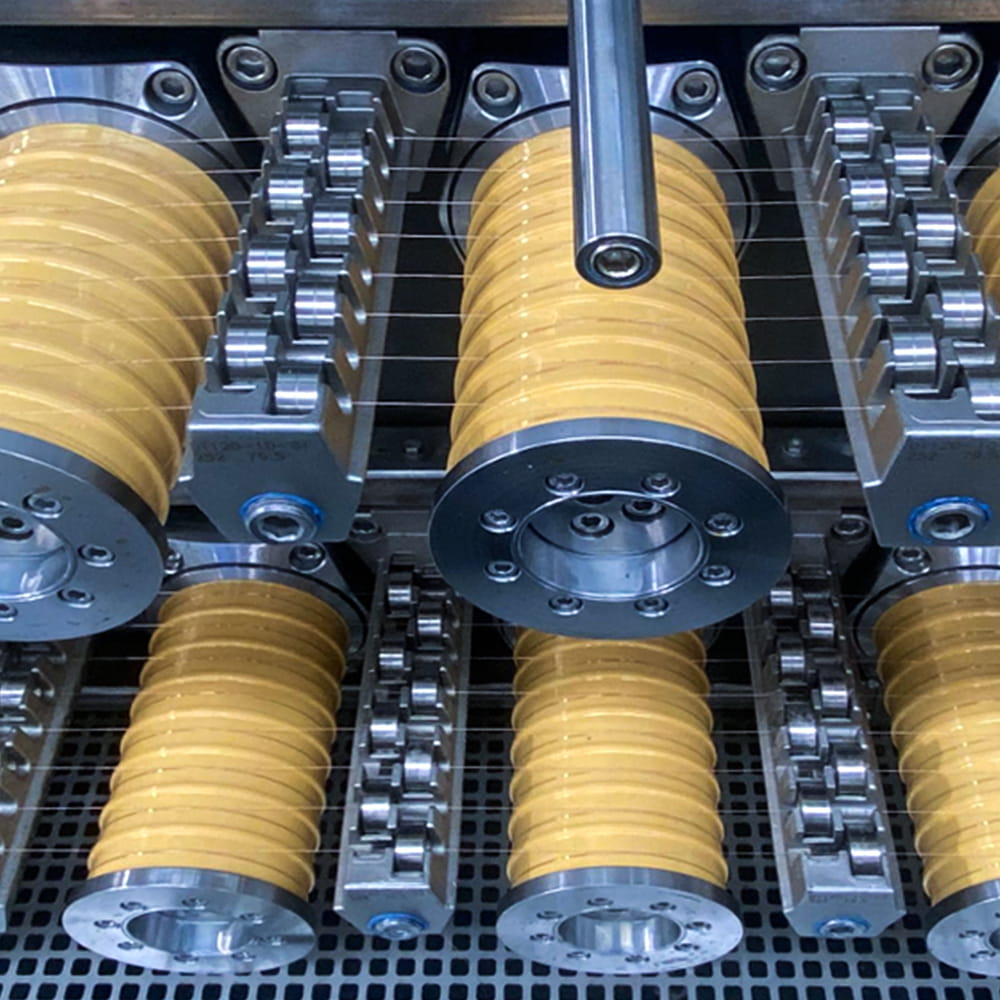 25/16DT Fine Copper wire drawing machine with annealer (16 lines)