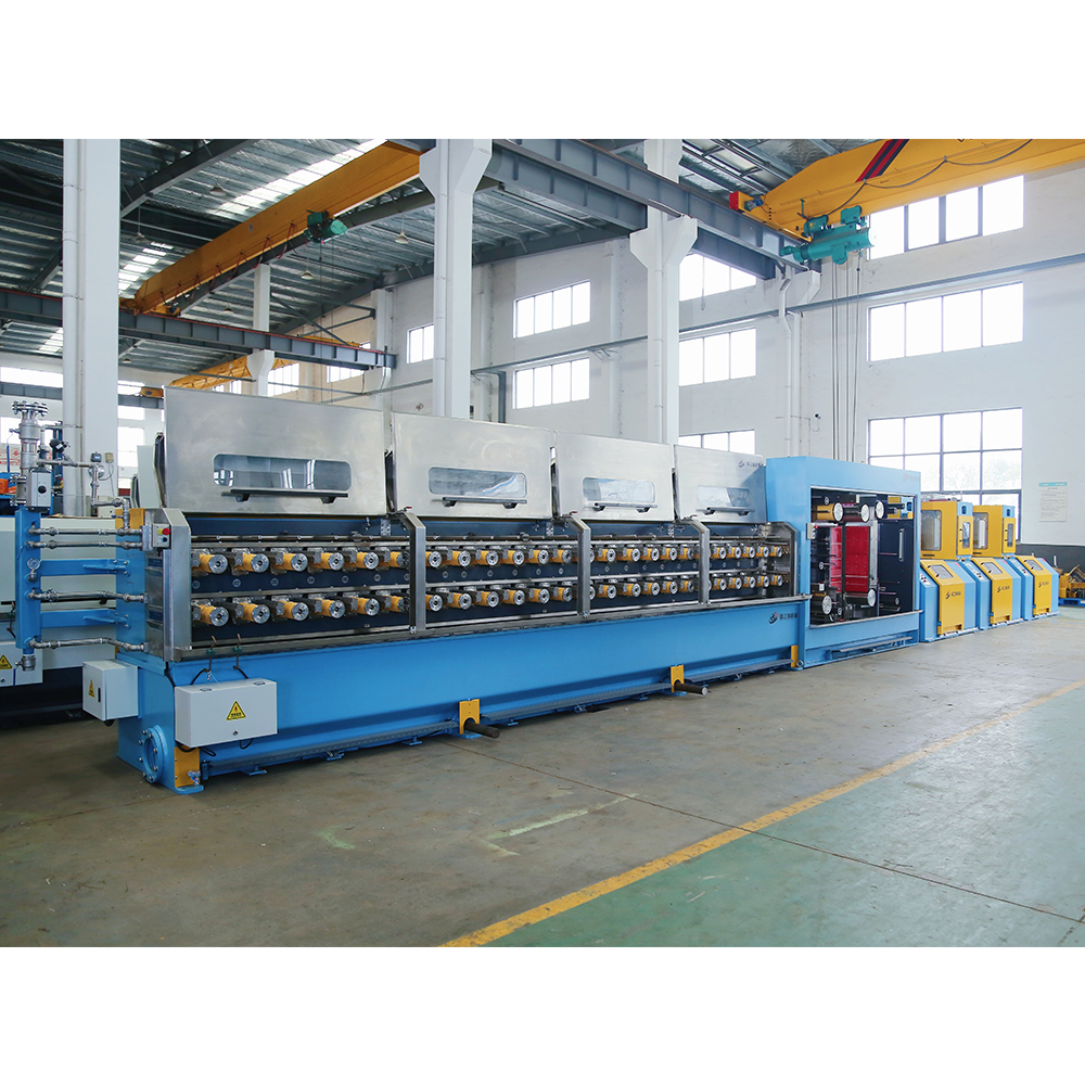 DT100.200.24-25 Multiple-line Fine Wire Drawing Machine With Annealer (24-line)