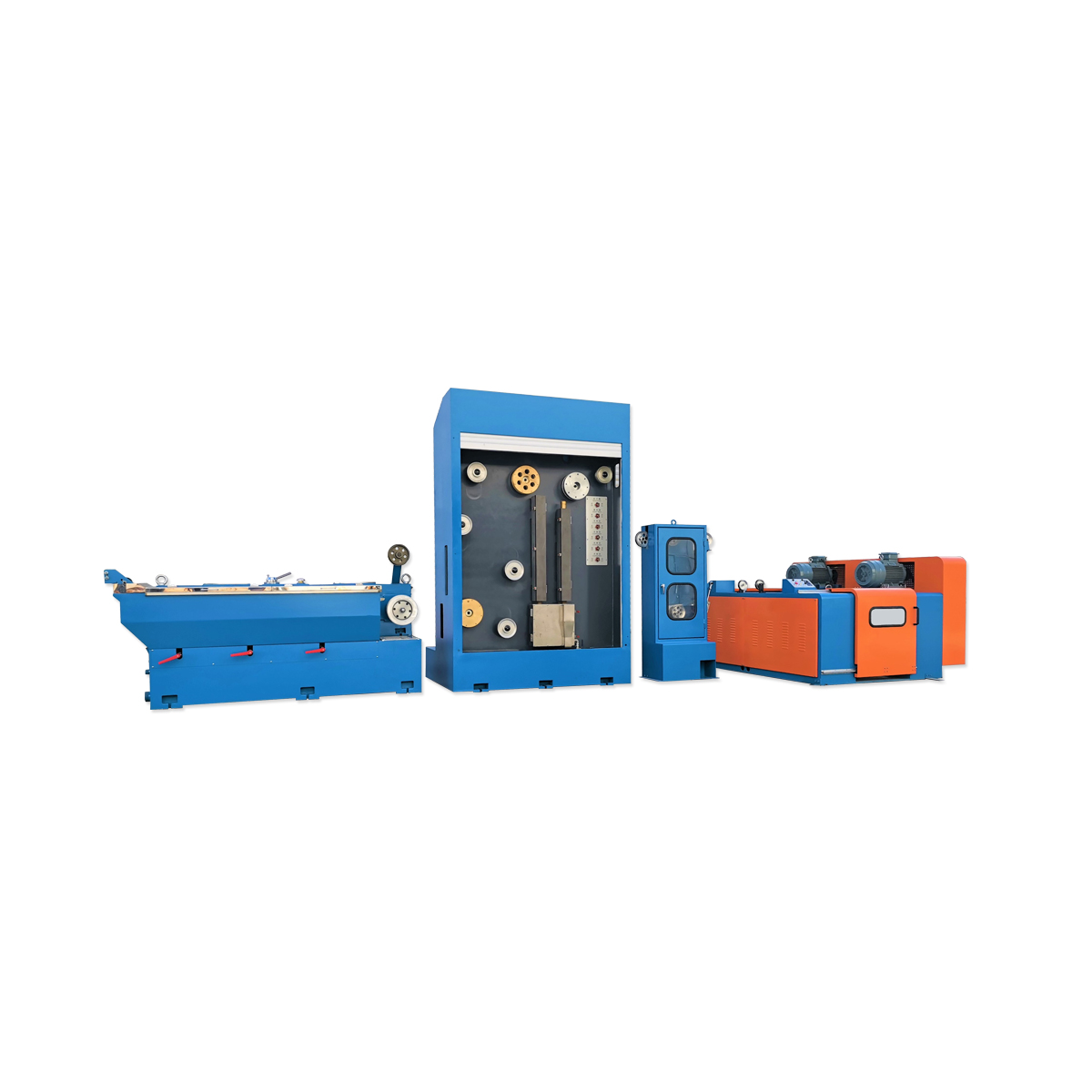 17-2DST Aautomatic copper wire drawing machine system (2 lines) 17-2DST Aautomatic copper wire drawing machine system (2 lines)