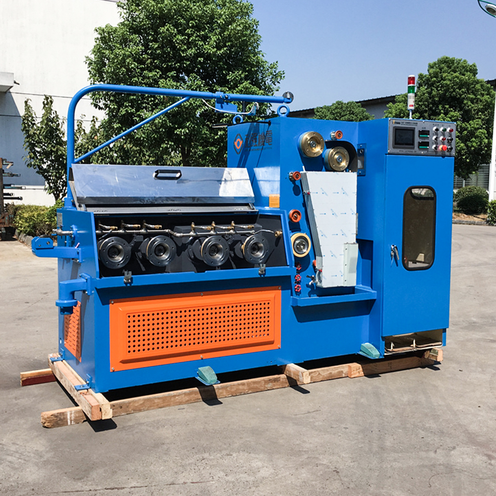 24DT Fine wire complete drawing machine with online annealer
