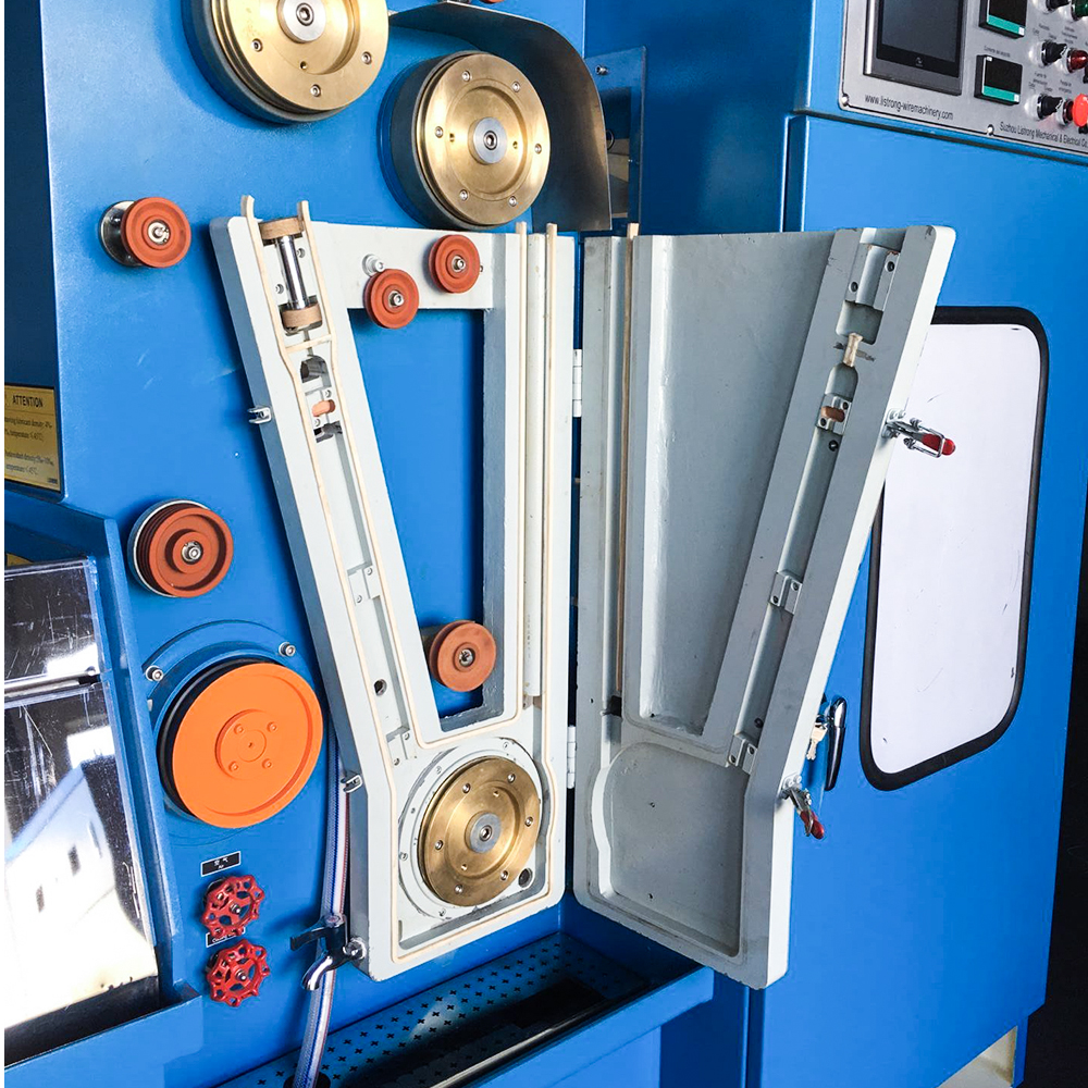 24DT Fine wire complete drawing machine with online annealer