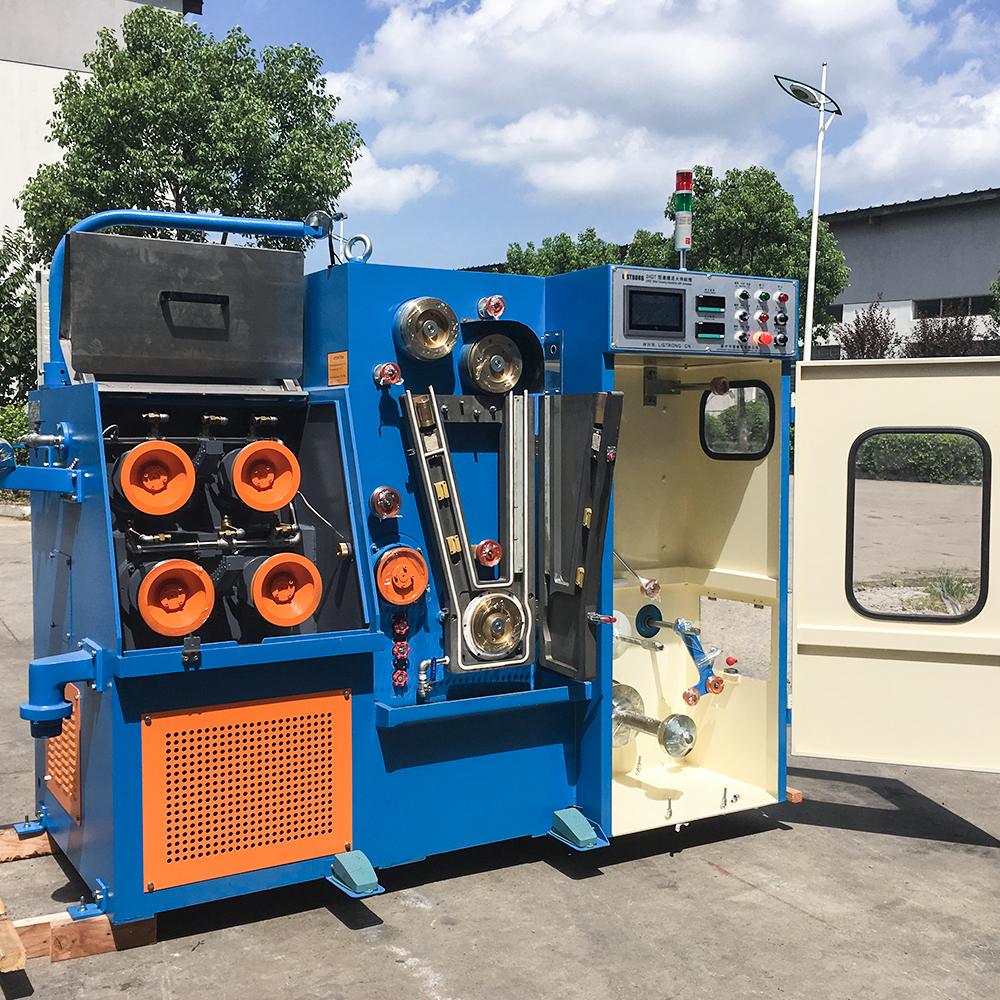 24DT Fine wire complete drawing machine with online annealer