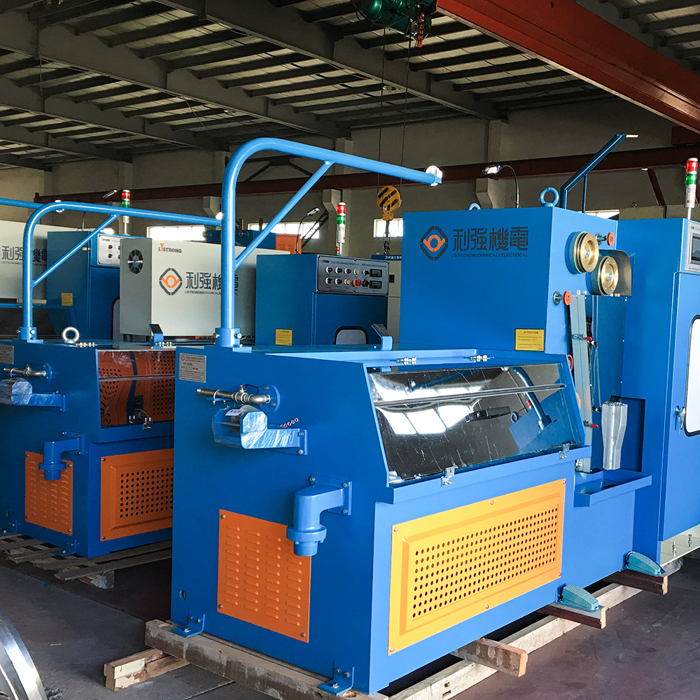 24DT Fine wire complete drawing machine with online annealer